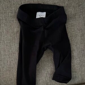 Carter's Black Baby Leggings